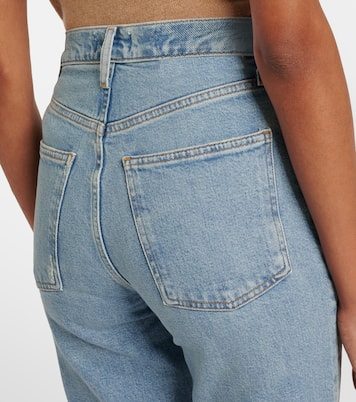 Jeans rectos 90's Pinch Waist Crop de tiro alto | Agolde