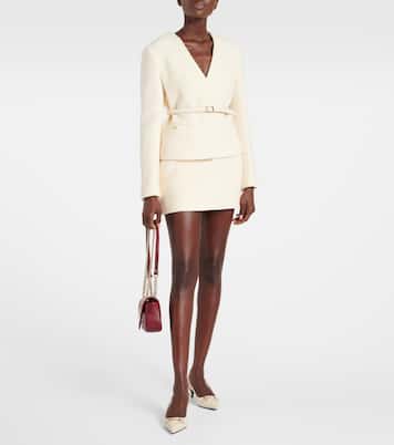 Slingback-Pumps Horsebit GG aus Leder | Gucci