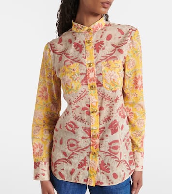 Chemise en coton à motif cachemire | Valentino