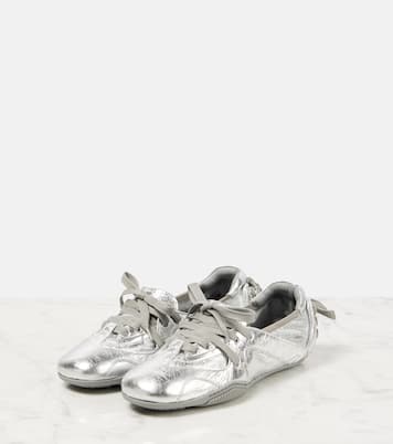 Baskets en cuir métallisé | Acne Studios