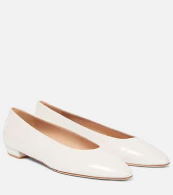 Amelia leather ballet flats | Gianvito Rossi