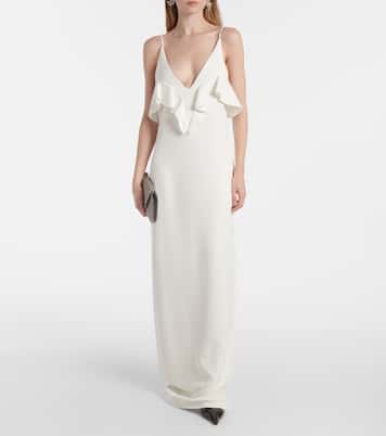 Abito lungo con balze | Stella McCartney