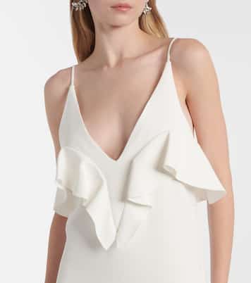 Abito lungo con balze | Stella McCartney