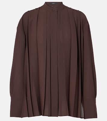 Malte plissé blouse | Joseph