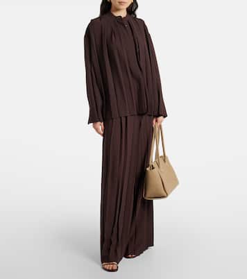 Malte plissé blouse | Joseph