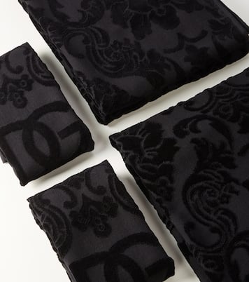 Set di 5 asciugamani in spugna di cotone | Dolce&Gabbana Casa