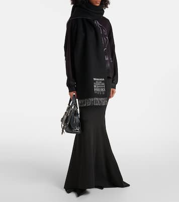 Schal aus Kaschmir und Wolle | Balenciaga