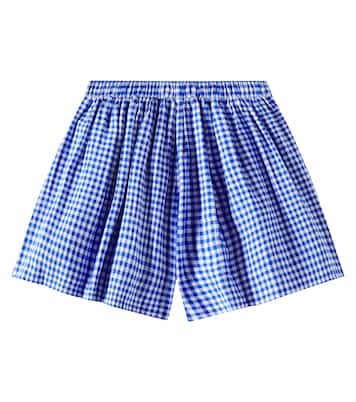 Jupe-short en lin et coton à carreaux | Polo Ralph Lauren Kids