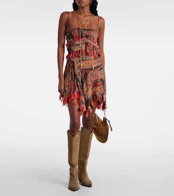 Mini-jupe asymétrique Dova | Isabel Marant