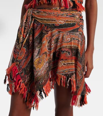 Mini-jupe asymétrique Dova | Isabel Marant