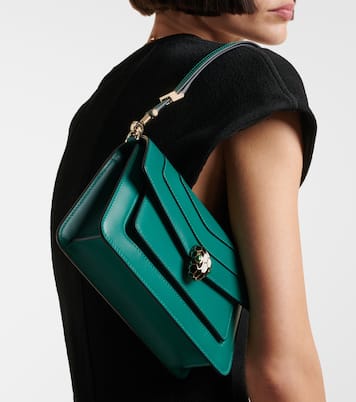 Schultertasche Serpenti Forever East-West aus Leder | Bvlgari