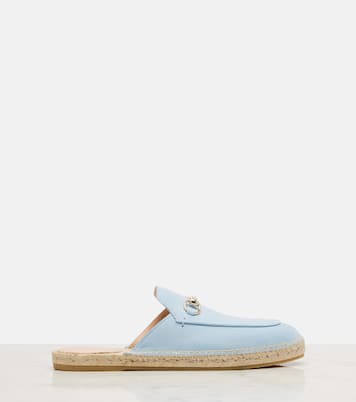 Mules Horsebit en daim | Gucci