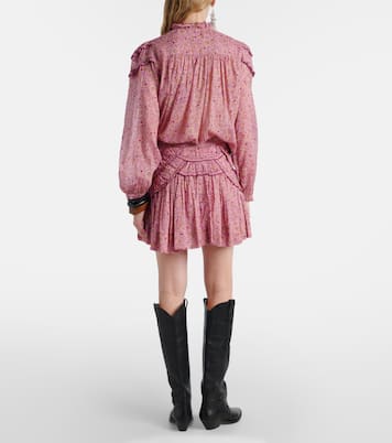 Ceola printed ruffled cotton skirt | Marant Etoile