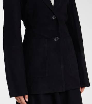 Suede blazer | Róhe