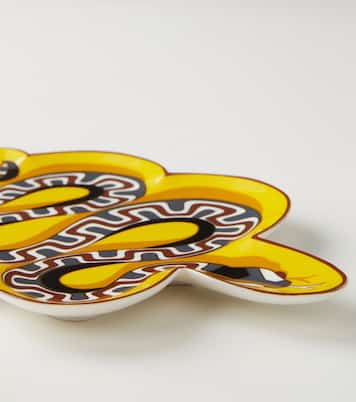 Plateau décoratif Snake en porcelaine | Jonathan Adler