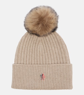 Gorro de cachemir con borrego | Moncler