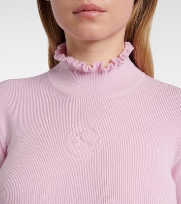 Kitz ribbed-knit wool-blend ski top | Cordova