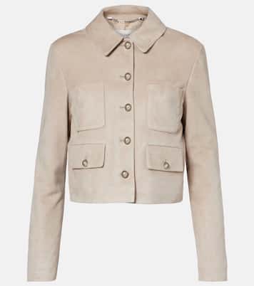 Jacke Astley aus Veloursleder | Altuzarra