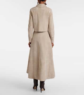 Jacke Astley aus Veloursleder | Altuzarra