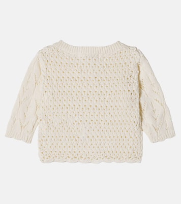 Baby Cardigan Chai aus Baumwolle | Louise Misha