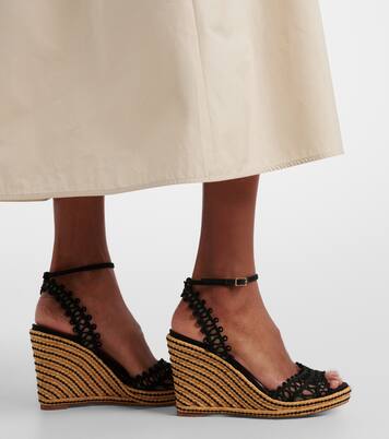 Alpargatas con cuña Kahlo | Aquazzura