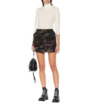 Schnürstiefel aus Leder | Miu Miu