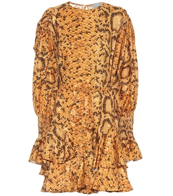 Lupita snake-print dress | Preen by Thornton Bregazzi