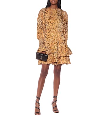 Lupita snake-print dress | Preen by Thornton Bregazzi