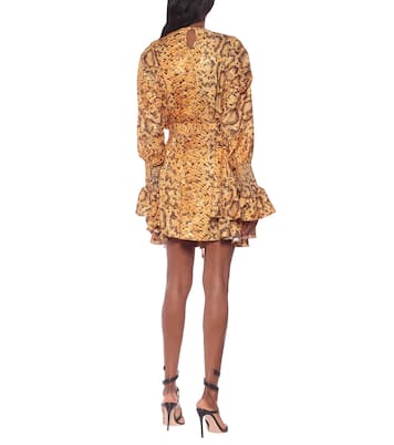 Lupita snake-print dress | Preen by Thornton Bregazzi