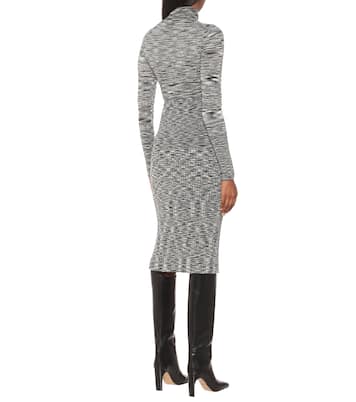 Falda midi de lana elastizada | Joseph