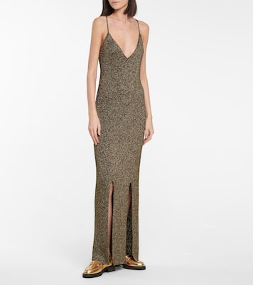 Maxikleid aus Strick | Ganni
