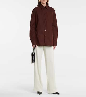 Pantalones palazzo de tiro alto | Jil Sander