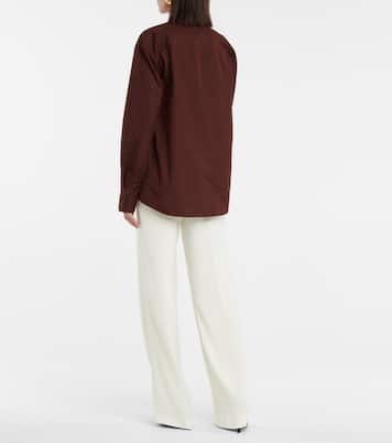 Pantalones palazzo de tiro alto | Jil Sander