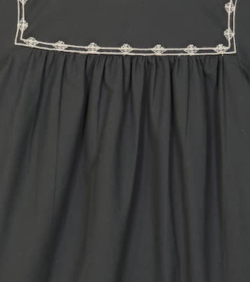 Bebé - vestido de algodón bordado | Bonpoint