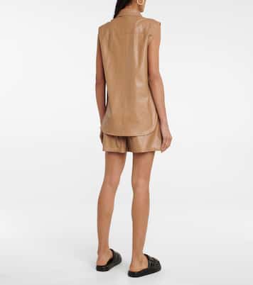 Top Arya aus Lederimitat | Stand Studio
