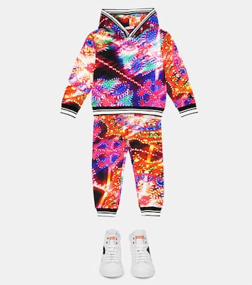 Bedruckte Jogginghose aus Baumwolle | Dolce&Gabbana Kids