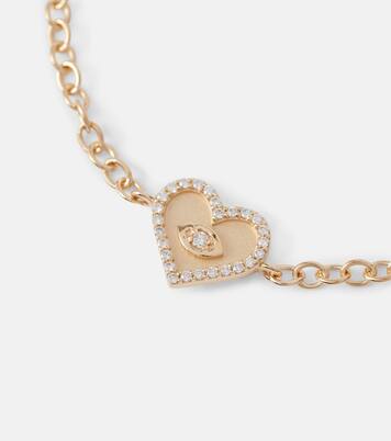 Bracelet en or 14 ct à diamants | Sydney Evan