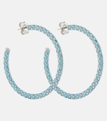 Boucles d’oreilles Cameron à cristaux | Amina Muaddi