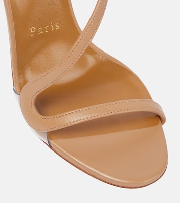 Nudes Rosalie leather sandals | Christian Louboutin