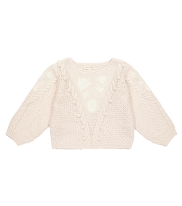 Pullover Acacia in maglia con ricamo | Louise Misha