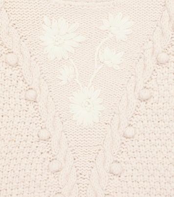 Pullover Acacia in maglia con ricamo | Louise Misha