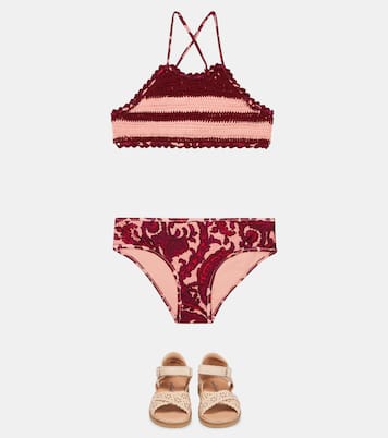 Tiggy crochet bikini | Zimmermann Kids