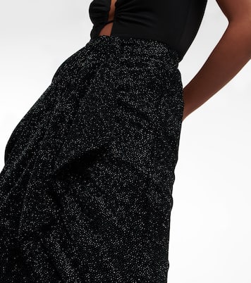 Midirock Alyssa aus Samt | Marant Etoile