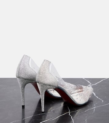 Pumps Degrastrass in PVC con decorazioni | Christian Louboutin