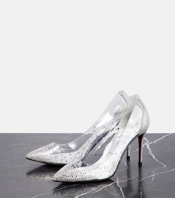Pumps Degrastrass in PVC con decorazioni | Christian Louboutin