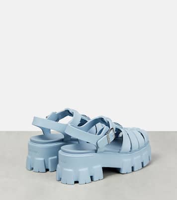 Monolith platform sandals | Prada