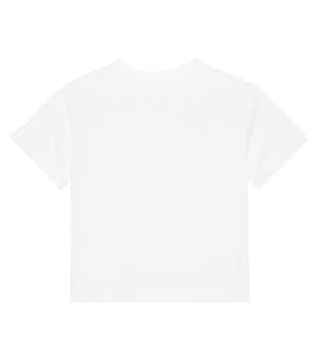 T-shirt in cotone con stampa | Palm Angels Kids