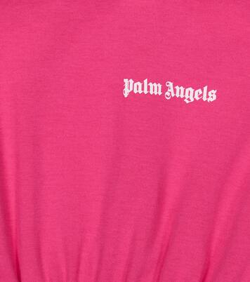 Abito felpa in cotone | Palm Angels Kids