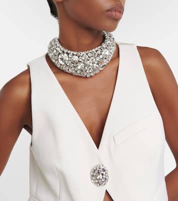 Choker con cristalli | Area