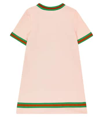 Abito Horsebit in jersey di cotone | Gucci Kids